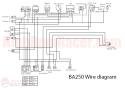 Wiring Diagram for Baja 250cc ATVs